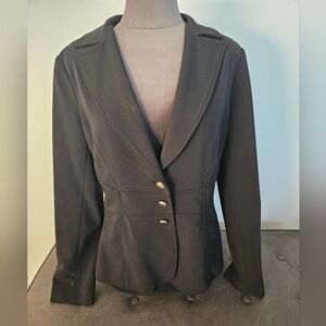 Cache Black Tailored Blazer